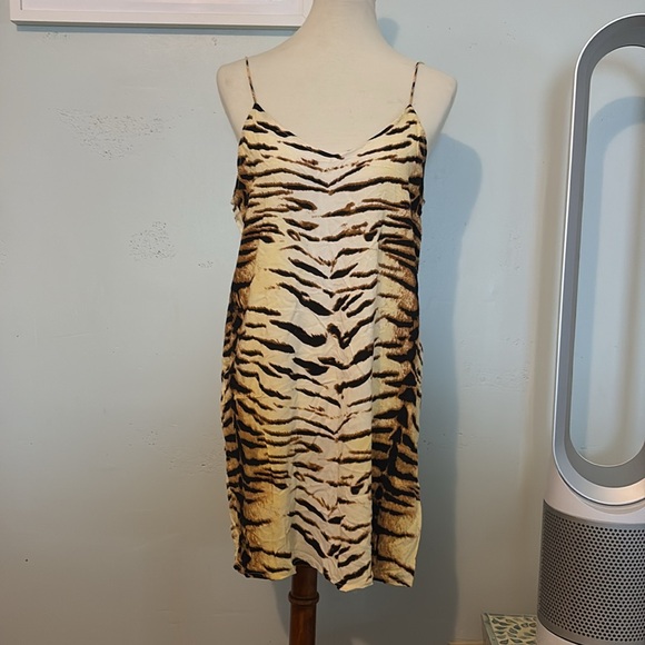 Acacia Animal Print spaghetti strap dress - Picture 1 of 8